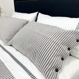 Brayden Pillowsham - Natural and Grey