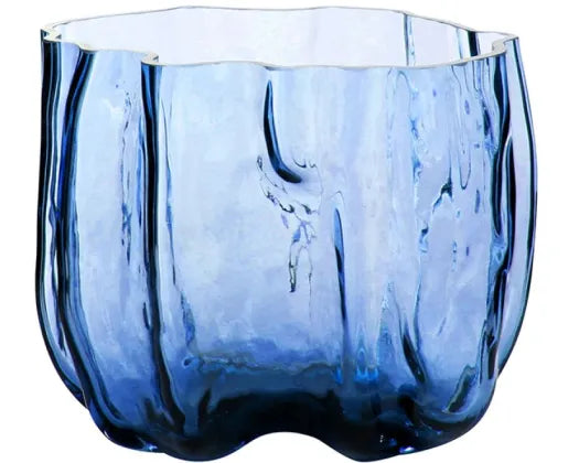 Vase - Blue glass