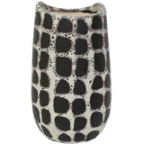 Vase - Ceramic organic black and white