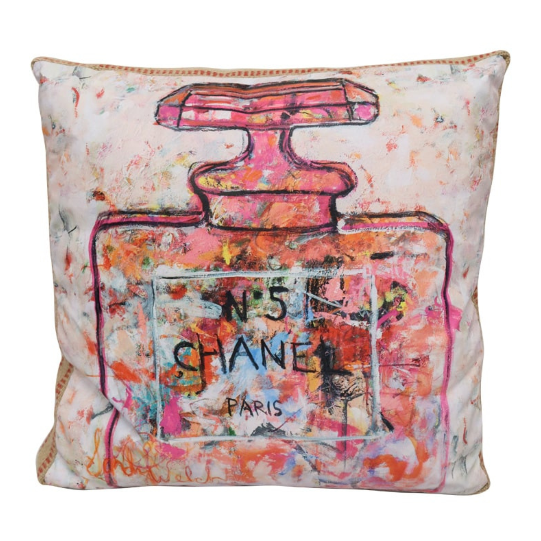 Art cushion - Neon Pop Art