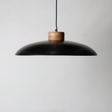 Pendant - Black and Gold Metal Round 61cm
