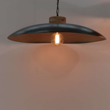 Pendant - Black and Gold Metal Round 61cm