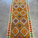 Rug - Handwoven Wool NEW SIZE 200 x 84 (approx)