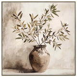Art - Olives Natural frame