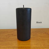 Candles - pillar top coloured 75 x 150