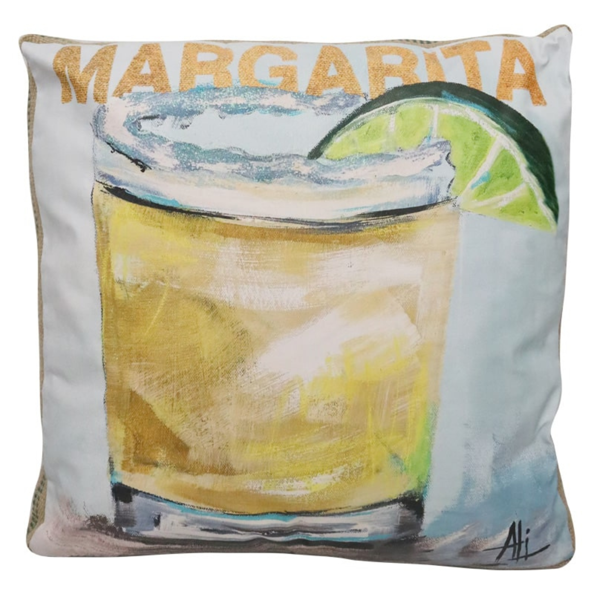 Art cushion - Neon Pop Art