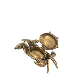 Crab - gold with lid
