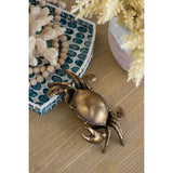 Crab - gold with lid
