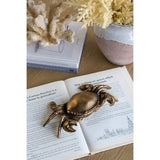 Crab - gold with lid