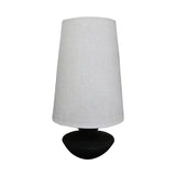 Lamp - Black ceramic