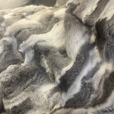 Throw - rabbit fur