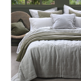 Laundered Linen Bedspread Set