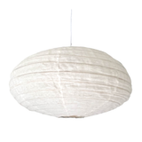 Pendant - Linen Shade Oval 60cm