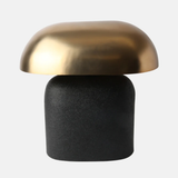 Lamp - Matt Black and Gold