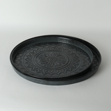 Tray - Metal with Aztec Pattern Summer