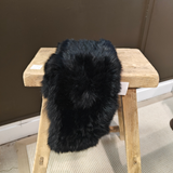 rabbit fur scarf