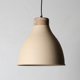 Beige Metal Pendant Scandi Style