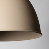 Beige Metal Pendant Scandi Style