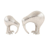 Kiwi Ornament - Silver