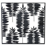 Art - Black and Charcoal Metal Screens