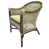 Armchair - Wood and rattan