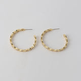 Earings - Mary hoops CZ