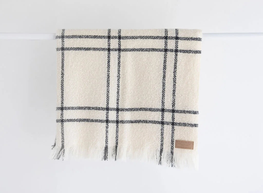 Wool Twill Throw
