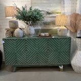 Sideboard - Distressed green wash