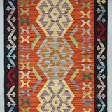 Rug - Handwoven Wool NEW SIZE 200 x 84 (approx)