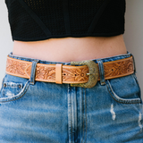 Belt - Tooled Leather